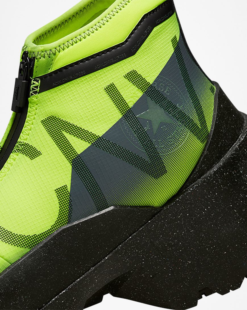 Women's Converse x A-COLD-WALL* Geo Forma High Top Shoes Green / Black / White | AU 3419CN